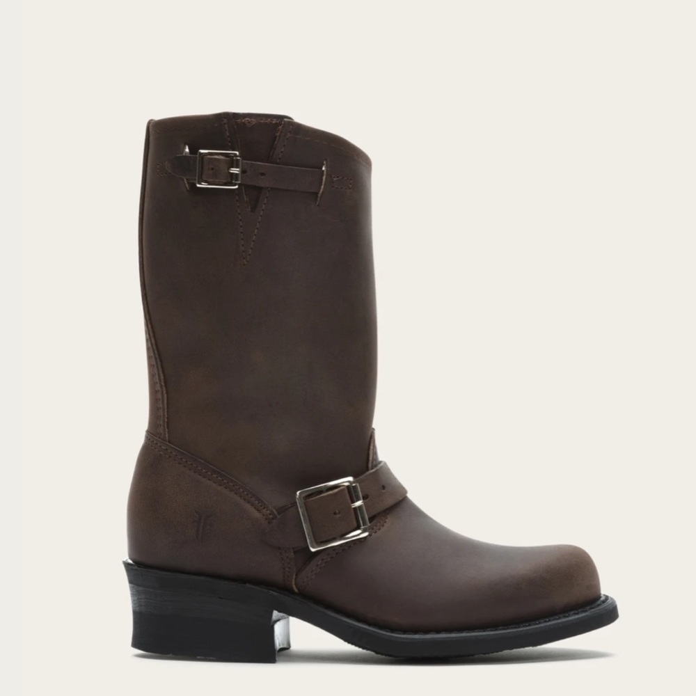 Frye Engineer 12r Gaucho Moto Boots - Picture 3 of 11